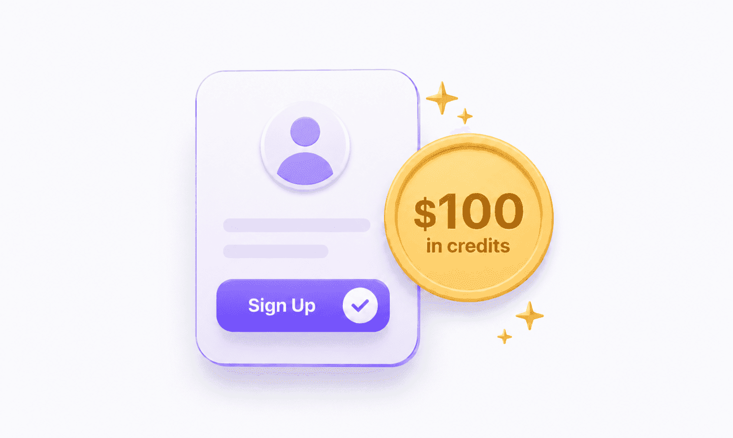 Sign Up pricing visual